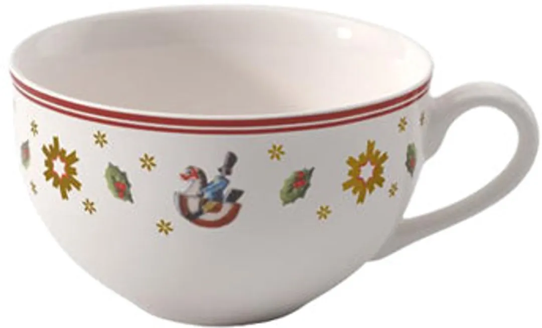 Villeroy & Boch Toy's Delight Koffiekop 200ml - Rood/Wit