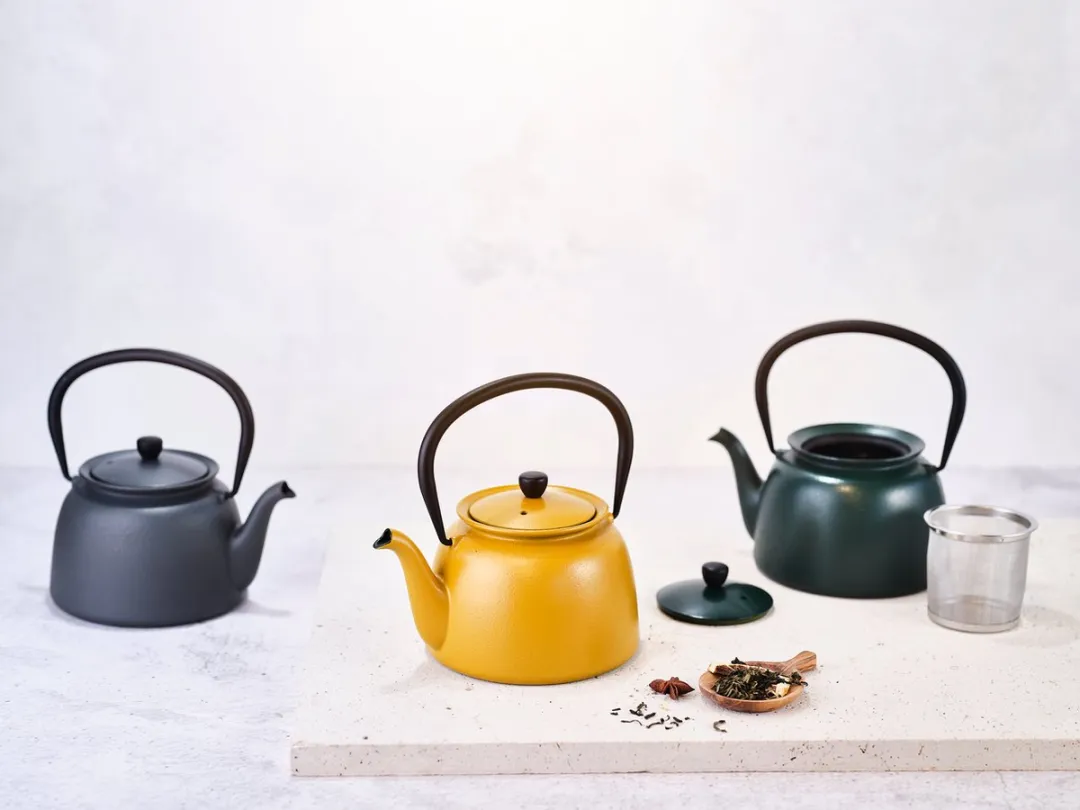 Cosy&Trendy Jane Theepot Gietijzer Groen - 920ml