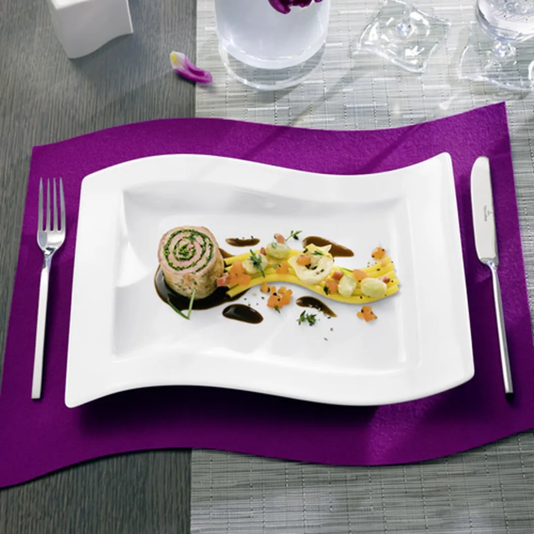 Villeroy & Boch NewWave Gourmetbord 33x24cm - Wit