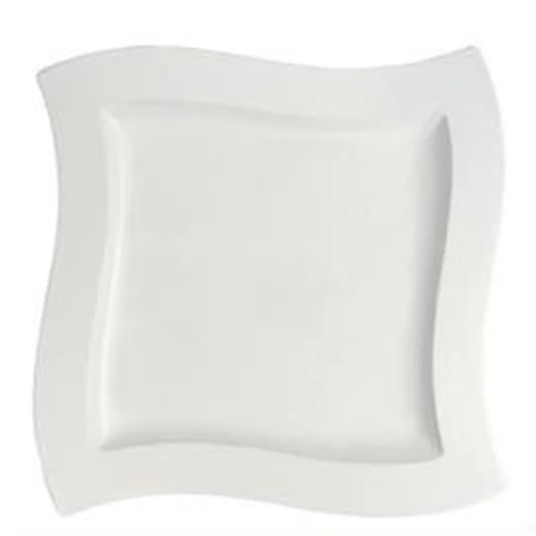 Villeroy & Boch NewWave Bord 34x34cm - Wit - afbeelding 6 van 6