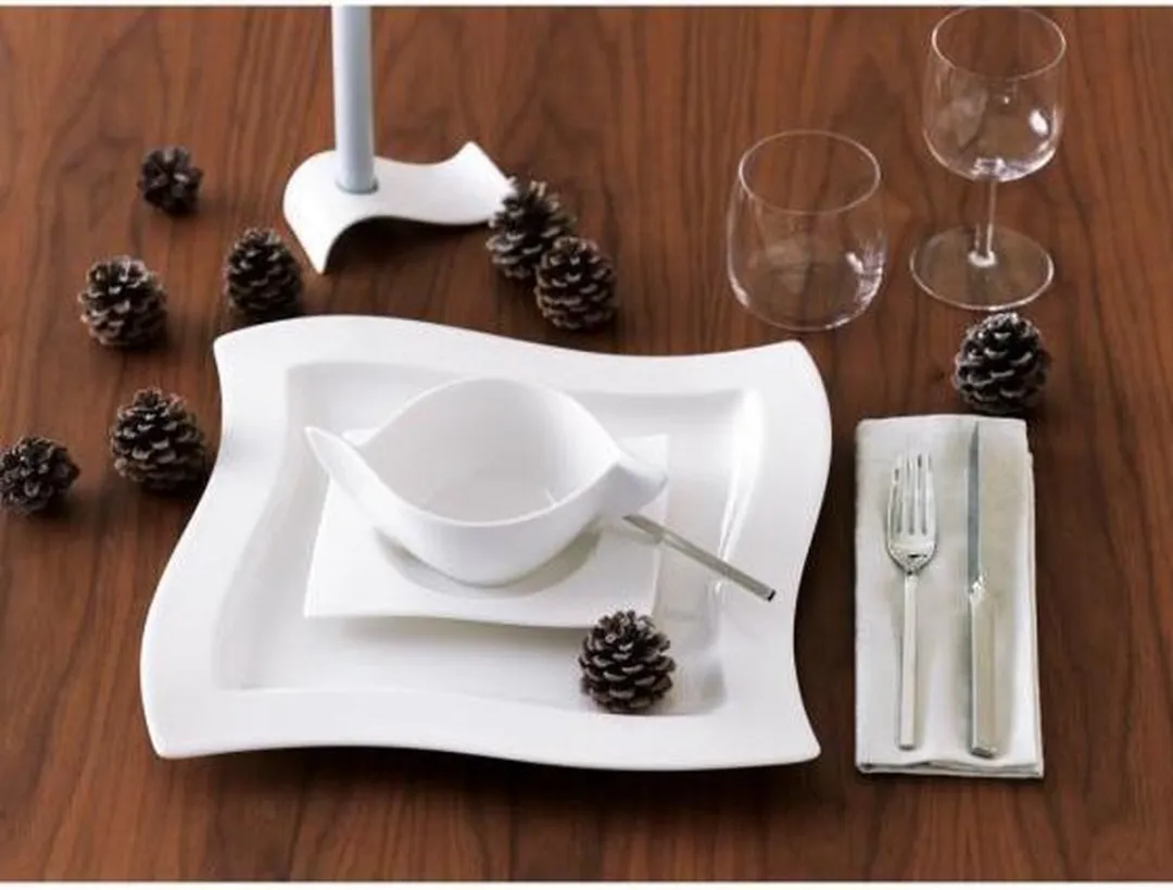 Villeroy & Boch NewWave Bord 34x34cm - Wit