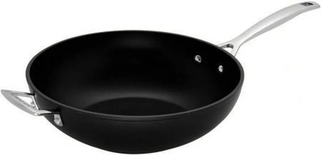 Le Creuset Wokpan Les Forgées TNS 30cm - Zwart