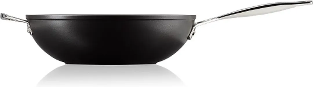 Le Creuset Wokpan Les Forgées TNS 30cm - Zwart