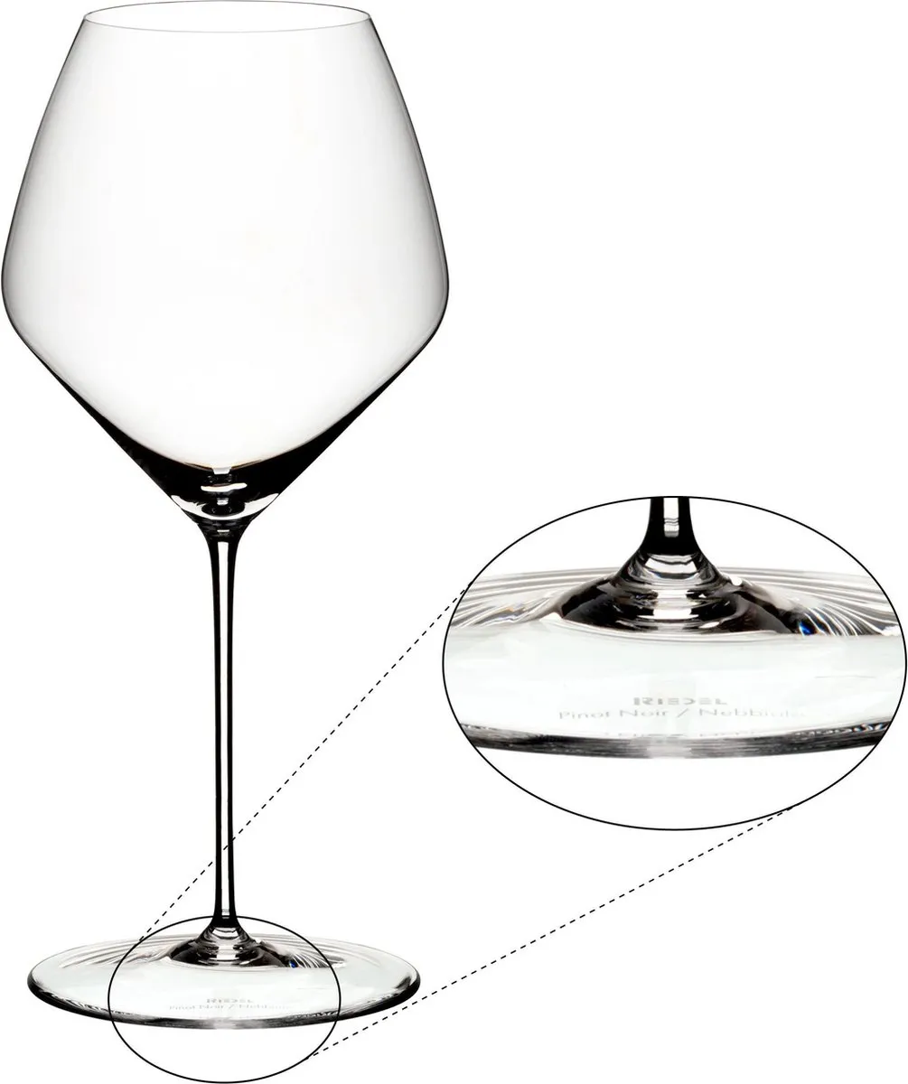 Riedel Veloce Wijnglazen Pinot Noir/Nebbiolo - 2 Stuks - afbeelding 6 van 6