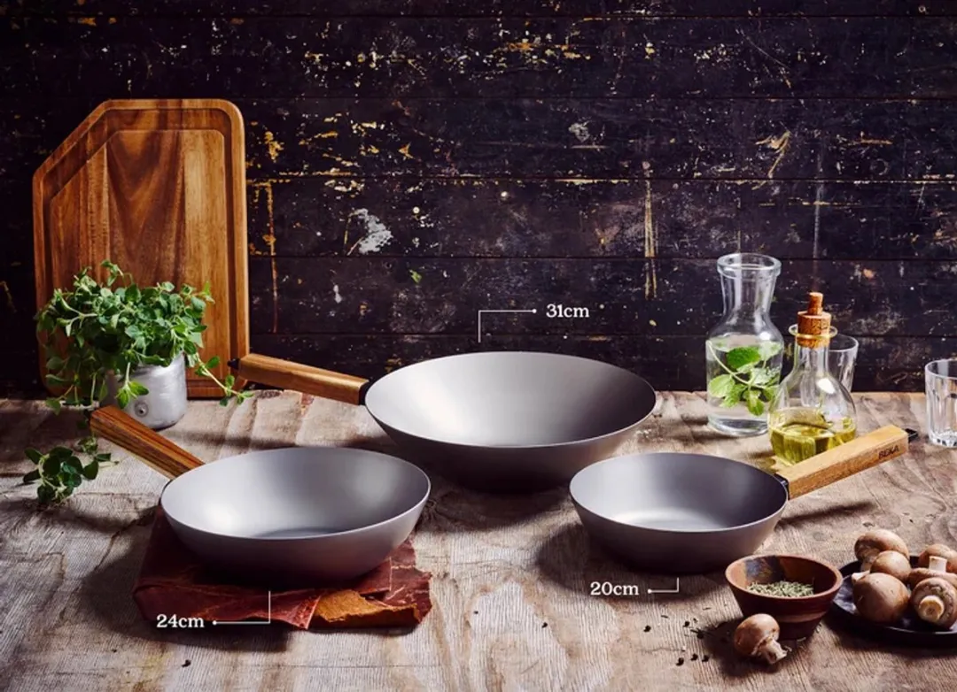 Beka Nomad Wokpan 24cm - Staal - Geschikt voor inductie