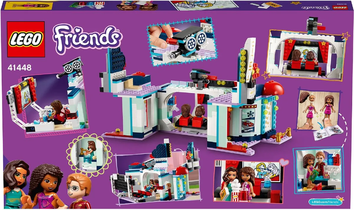 LEGO Friends Heartlake City Bioscoop 41448 - 564 Stukken