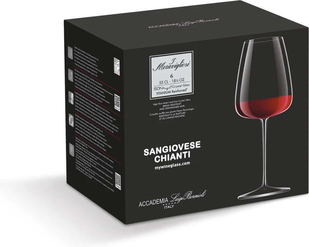Luigi Bormioli Talismano Wijnglazen 55cl - 4 Stuks