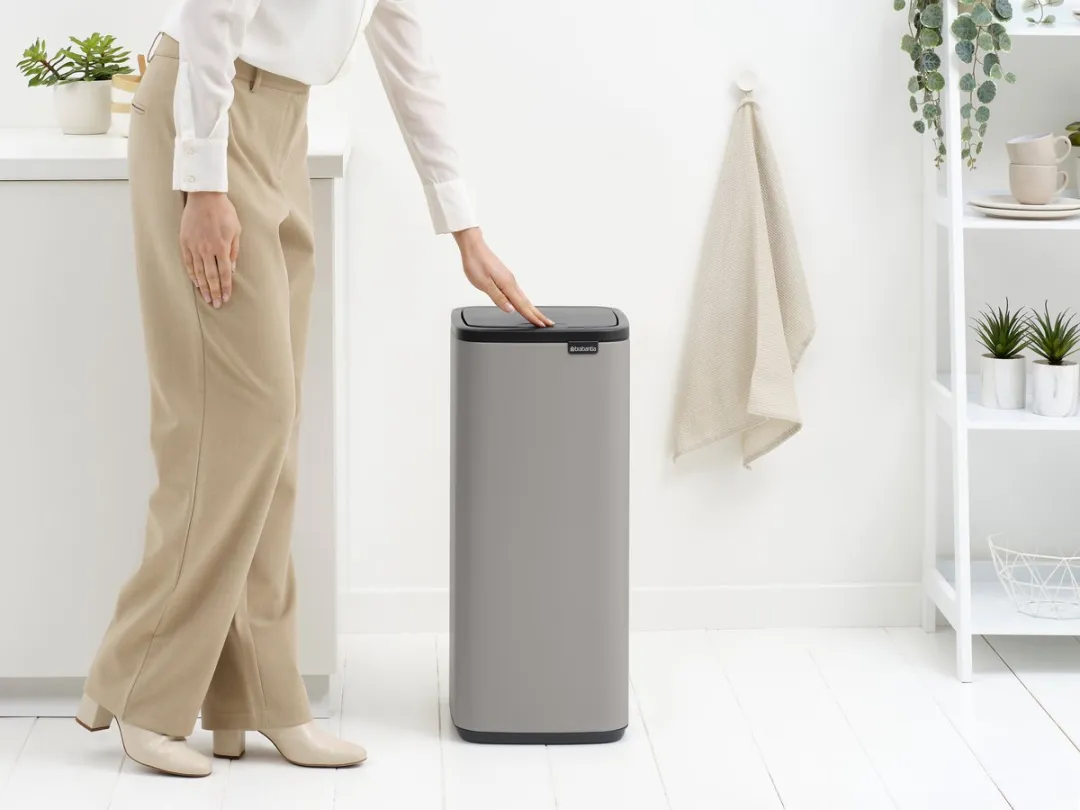 Brabantia Bo Touch Bin Prullenbak 30L - Soft Grey