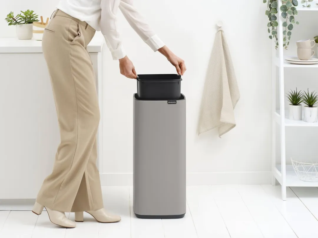 Brabantia Bo Touch Bin Prullenbak 30L - Soft Grey