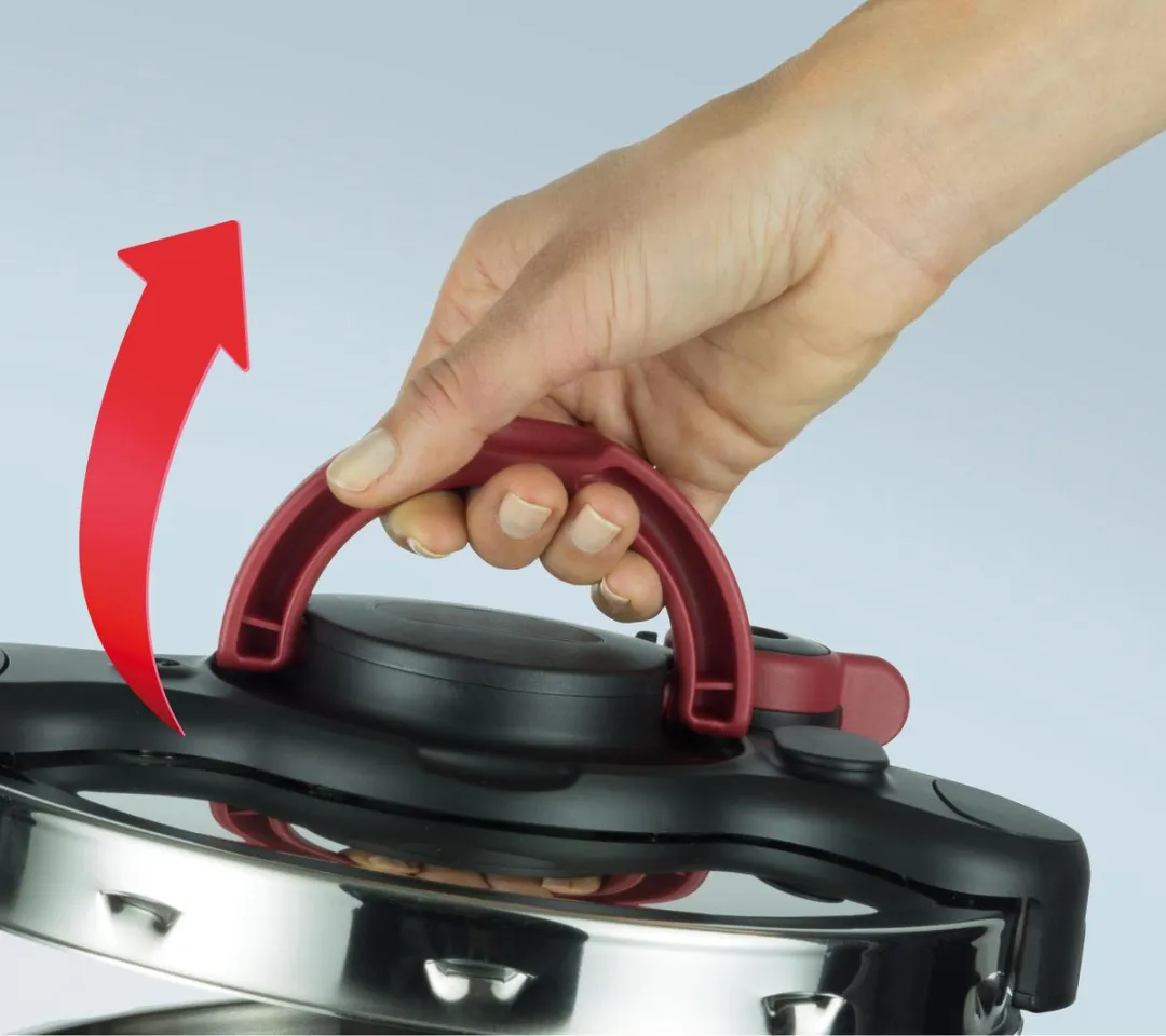 Tefal Clipso Minut Easy Snelkookpan 6L - Ø22cm - RVS - afbeelding 6 van 6