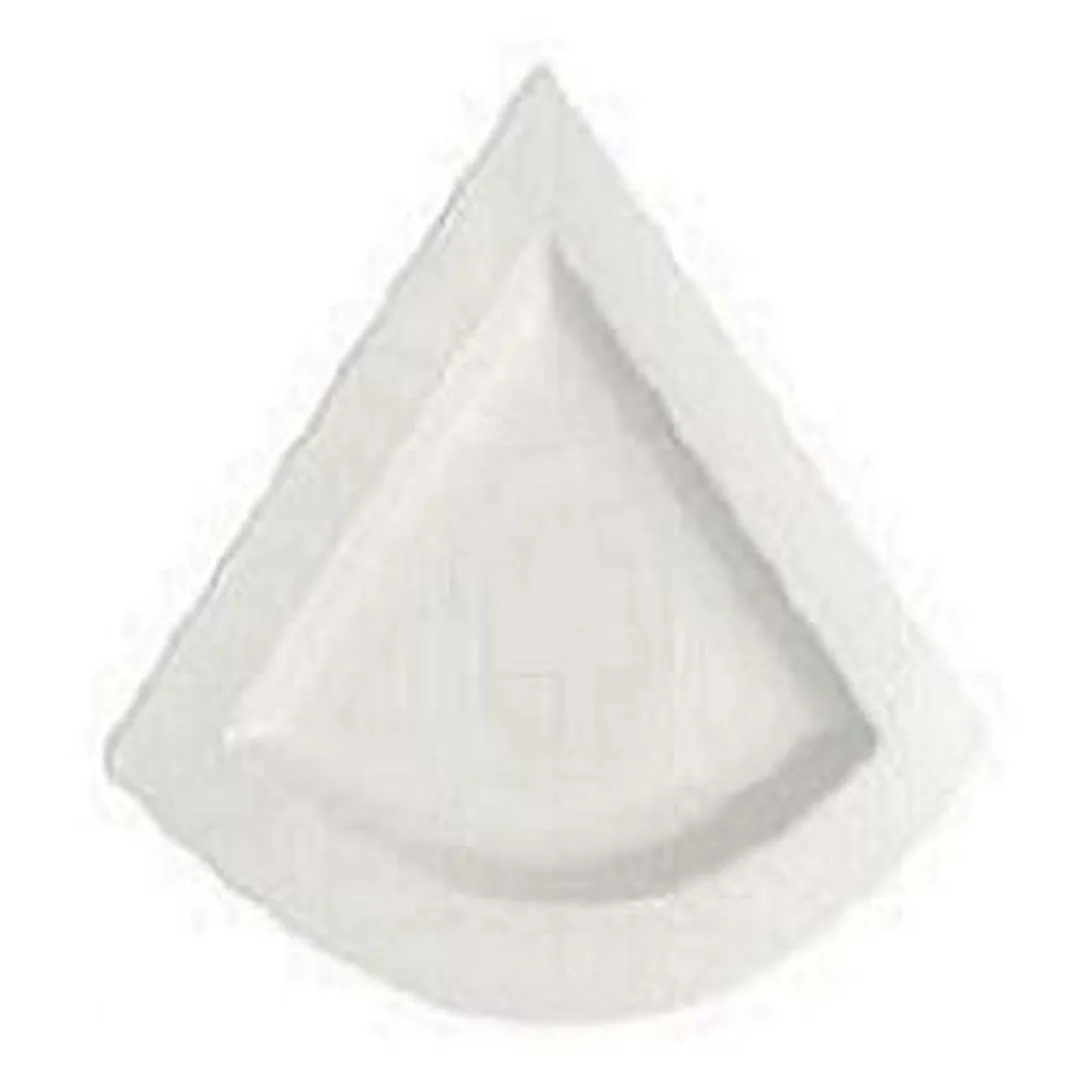 Villeroy & Boch NewWave Driehoekig Bord 22x22cm - Wit
