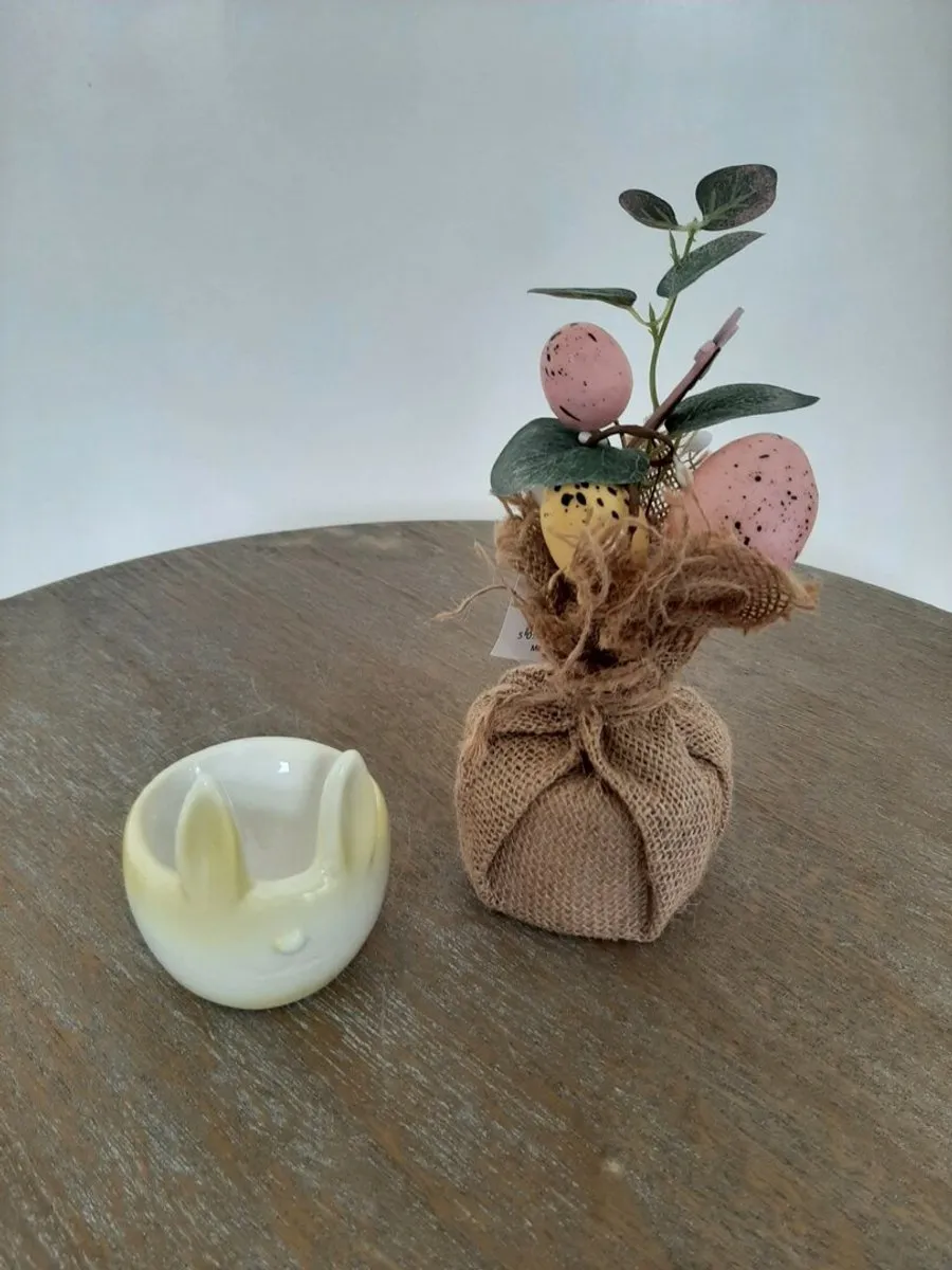 Cosy&Trendy Eierdopjes Rabbit Ears Geel 2 Stuks