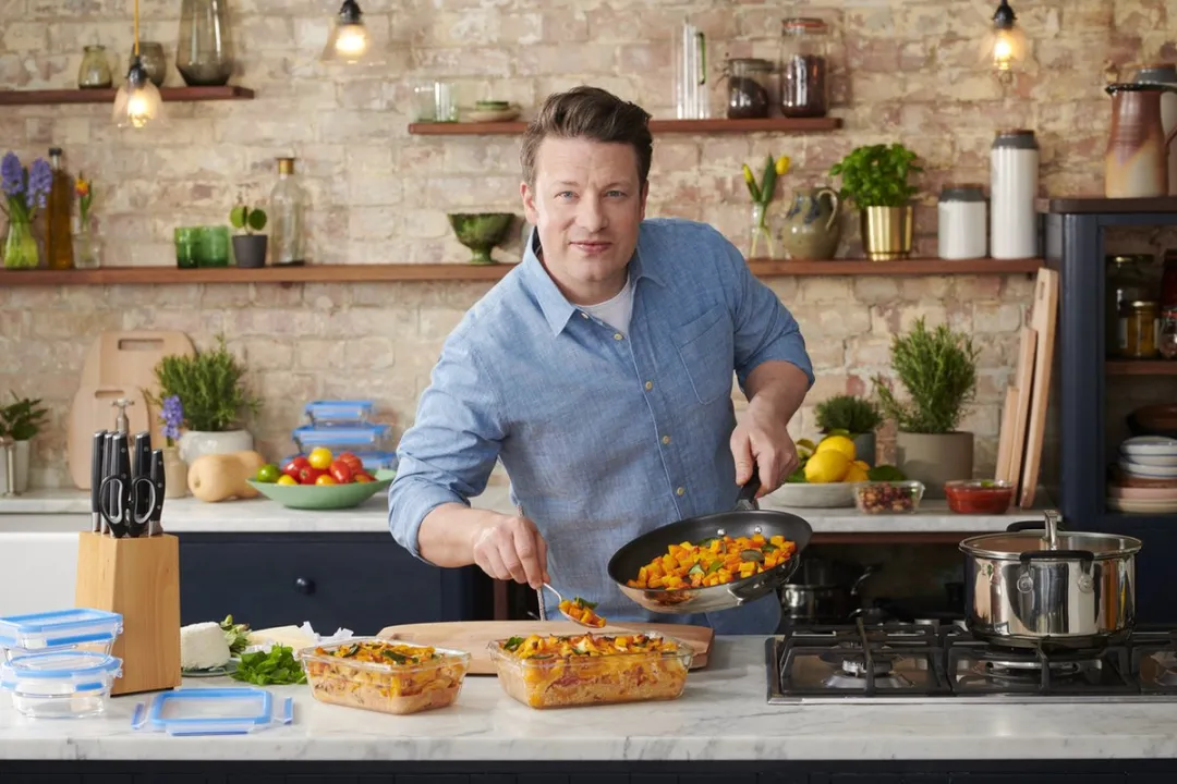 Jamie Oliver by Tefal Home Cook Wokpan 28cm - Zwart