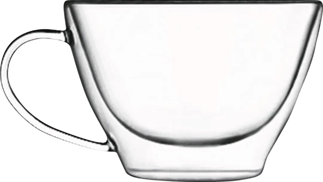Luigi Bormioli Cappuccino Glas 38,5cl - 2 Stuks