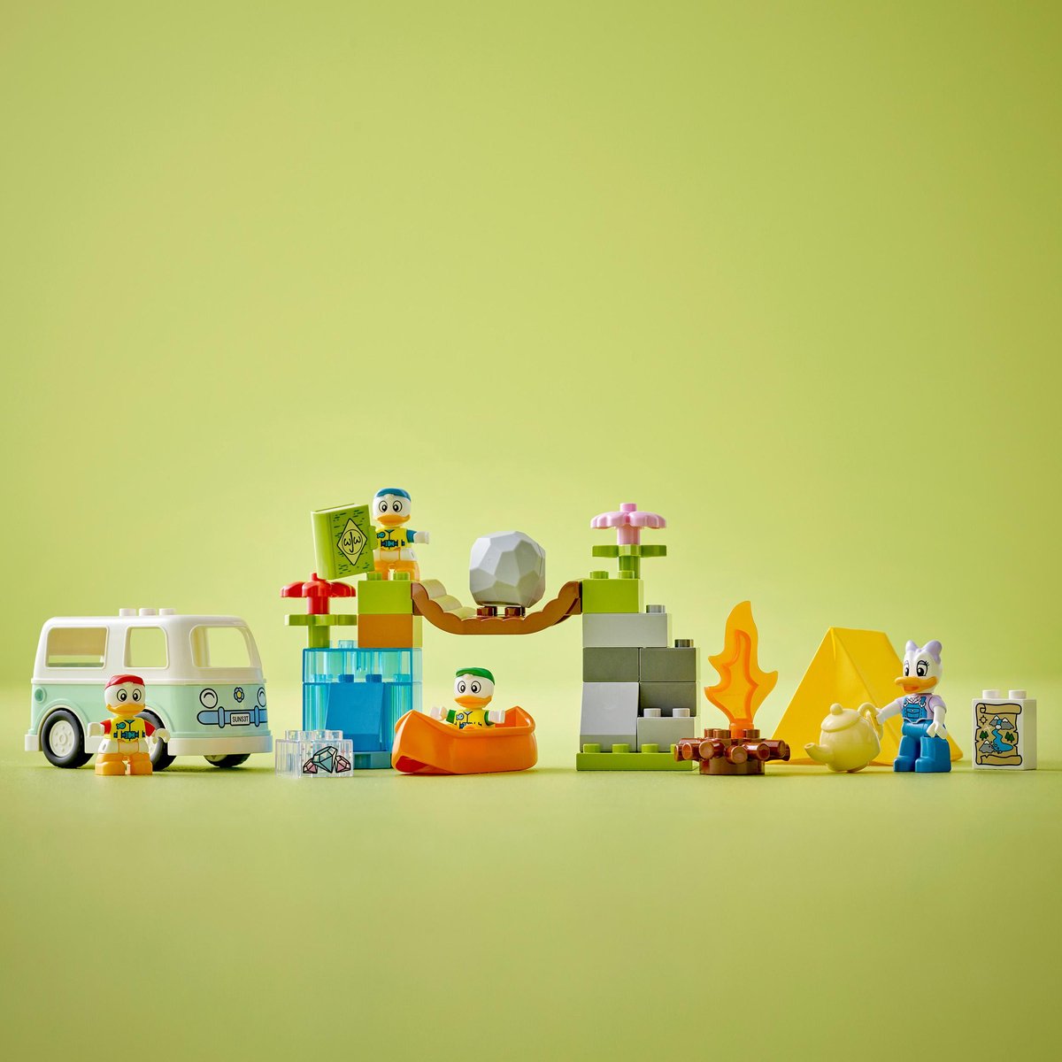 LEGO DUPLO Disney Mickey and Friends Kampeeravontuur Speelgoed voor 2+ Jarigen - 10997