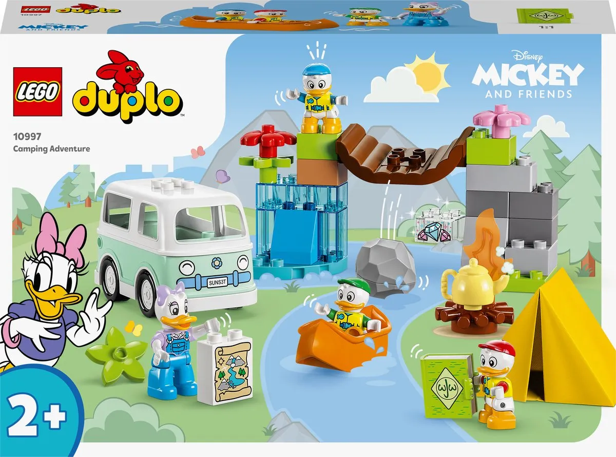 LEGO DUPLO Disney Mickey and Friends Kampeeravontuur 10997