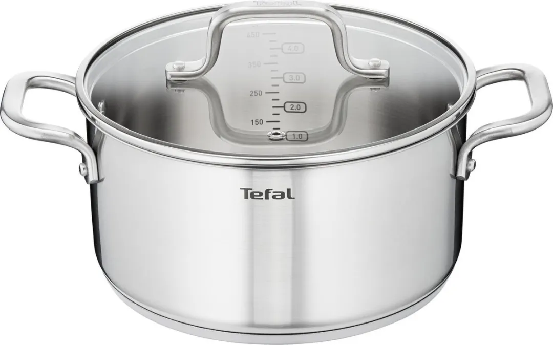 Tefal Virtuoso E4926S Set 3-delig - 16/20/24cm Zilver