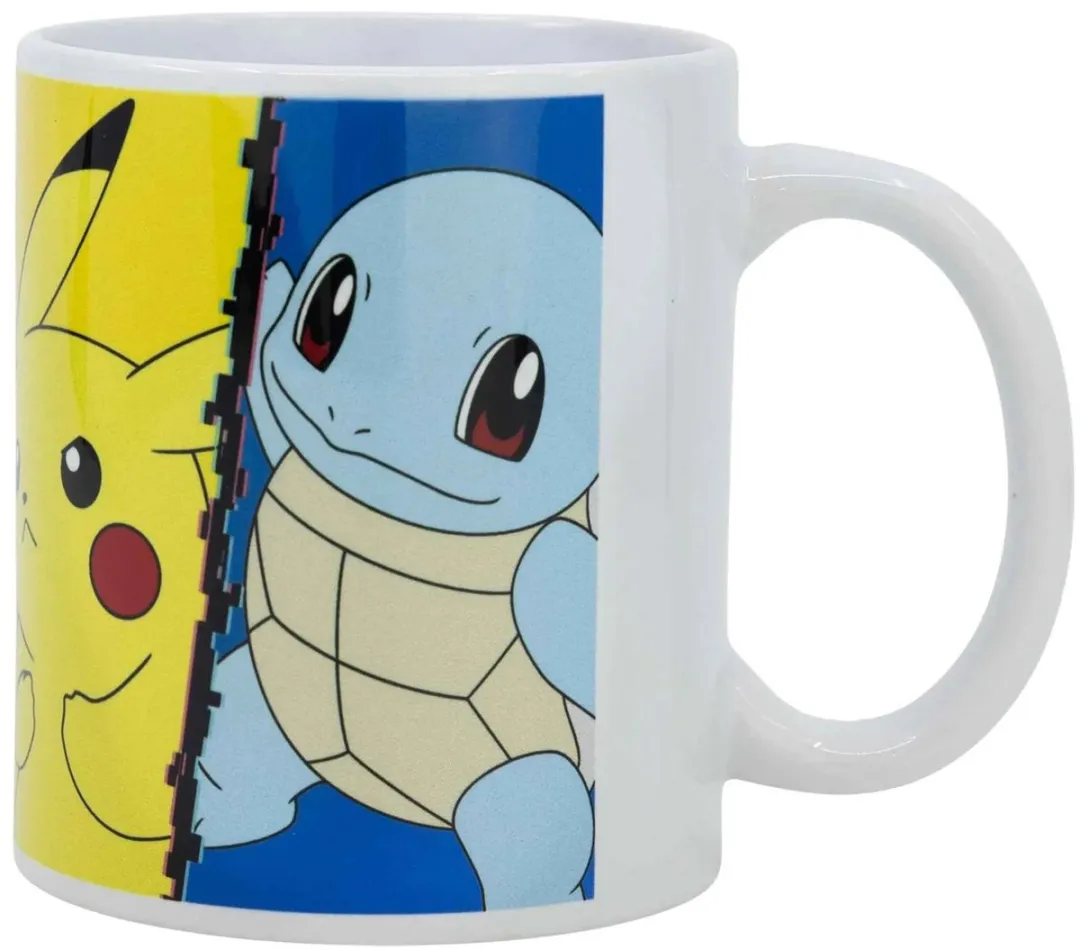 Pokémon Mok - Pikachu/Charmander/Squirtle/Bulbasaur - 315ml - Keramiek