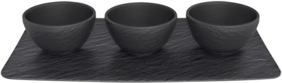 Villeroy & Boch Manufacture Rock Dipschaaltjes