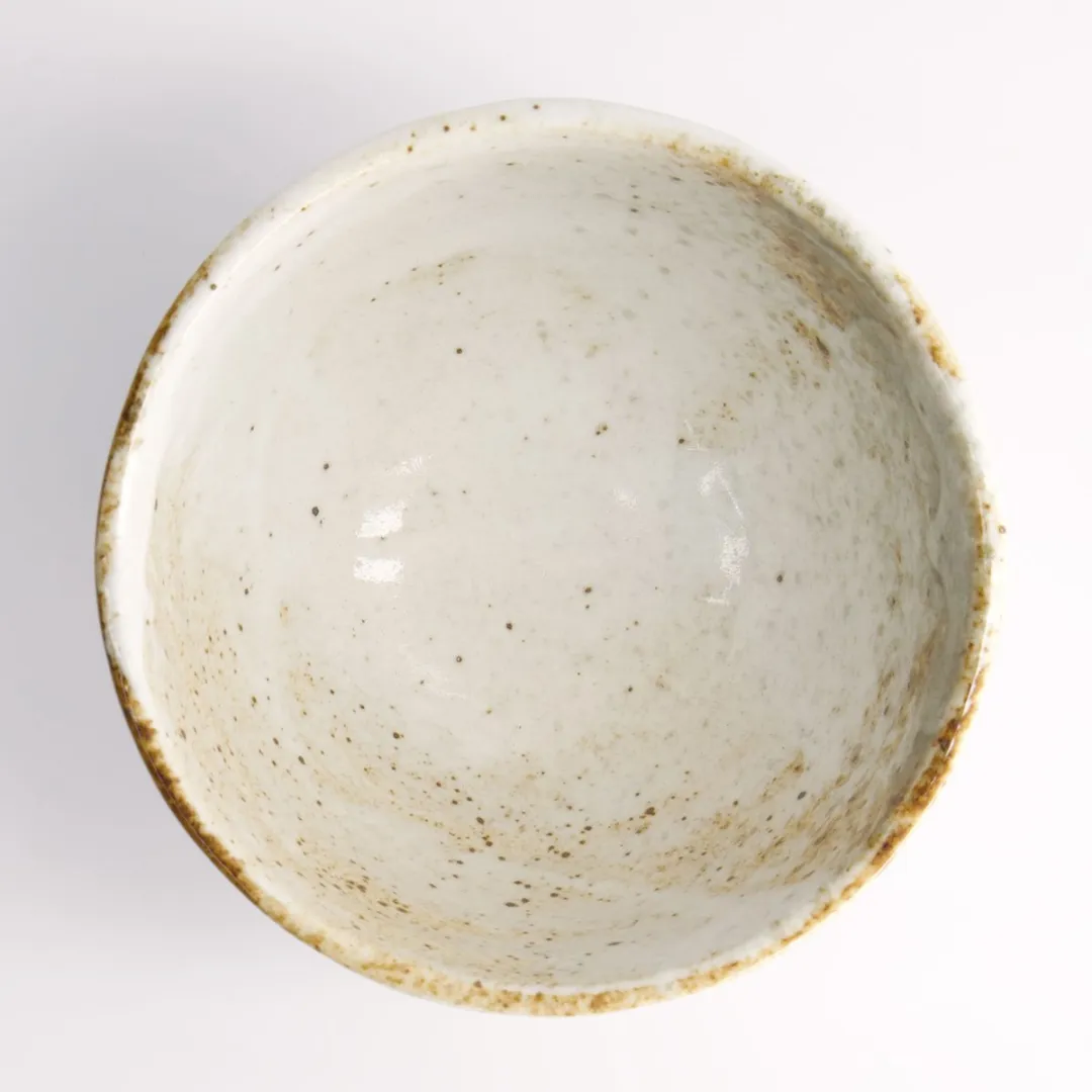 Tokyo Design Studio Yukishino Tayo Kom - 550ml - Wit/Bruin - afbeelding 3 van 4