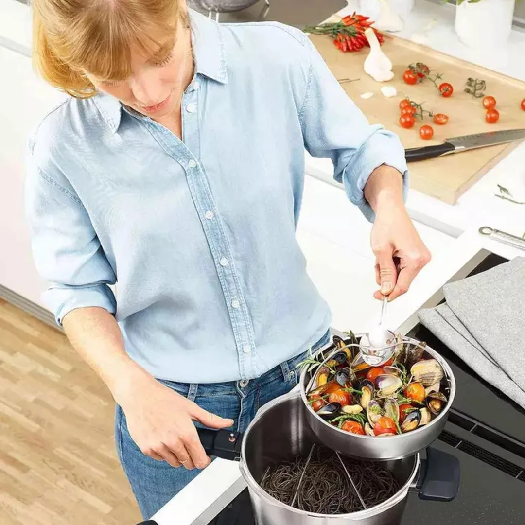 Fissler Vitavit Premium Snelkookset met Inzet, 2,5L / 6L