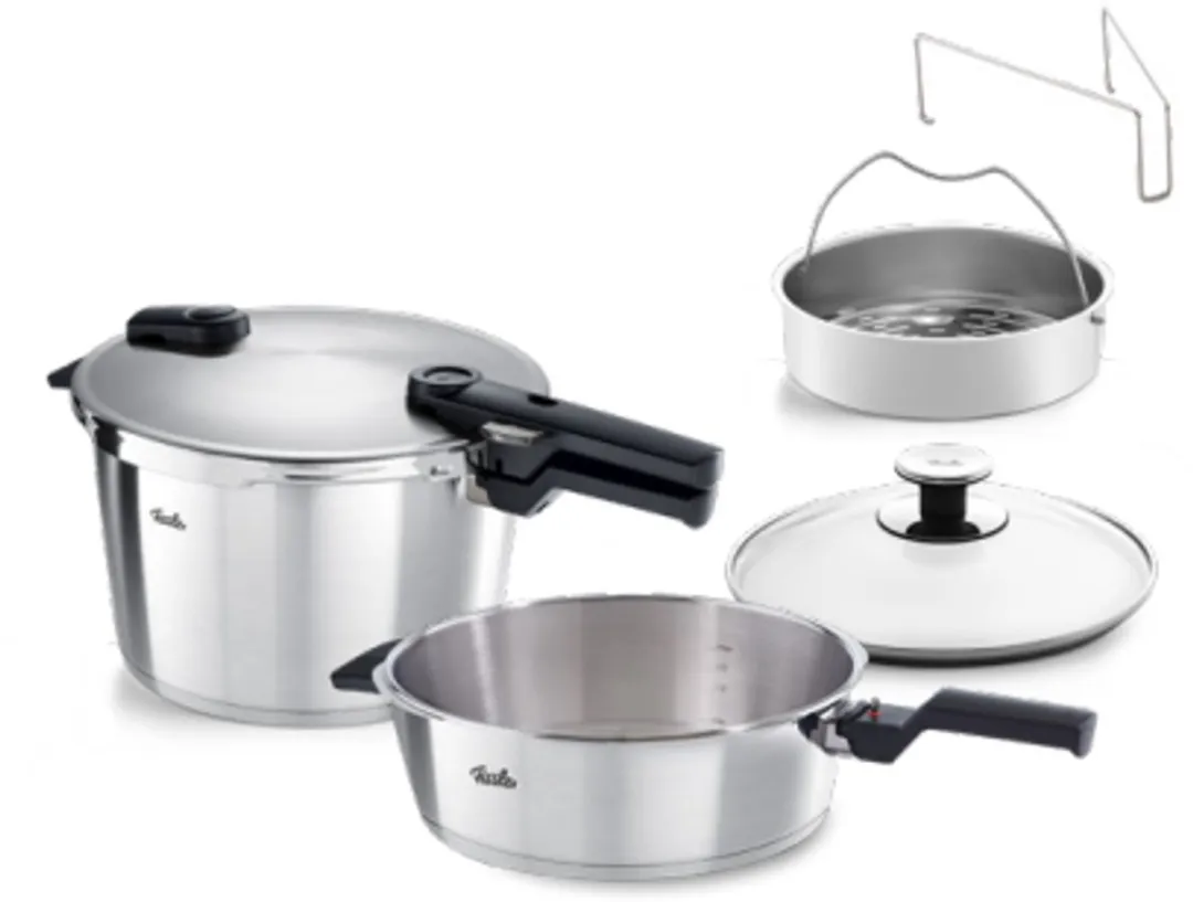 Fissler Vitaquick Premium Snelkookset 4L+8L