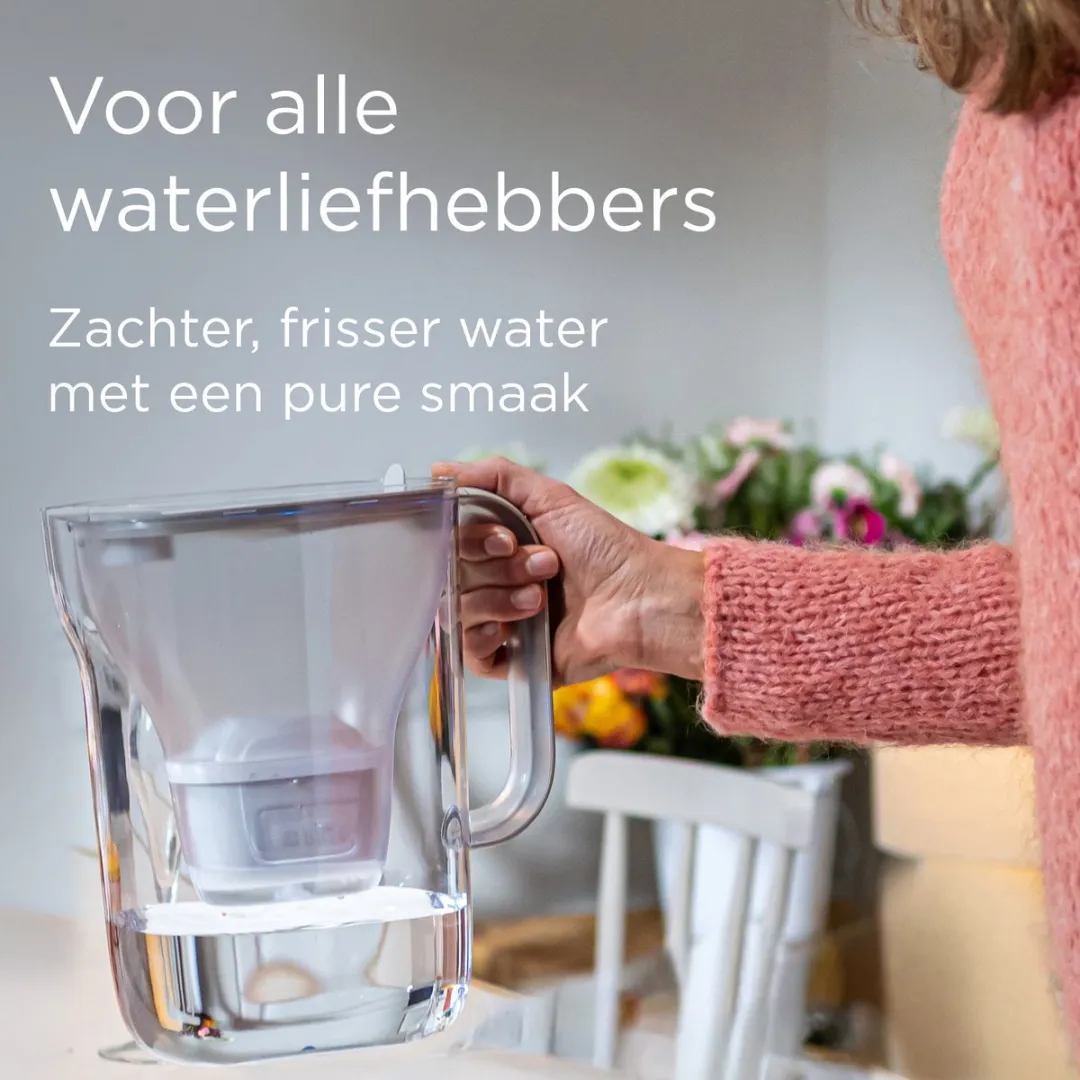 BRITA Style Essential Waterfilterkan 2,4L - 13 Stuks - MAXTRA PRO - Wit