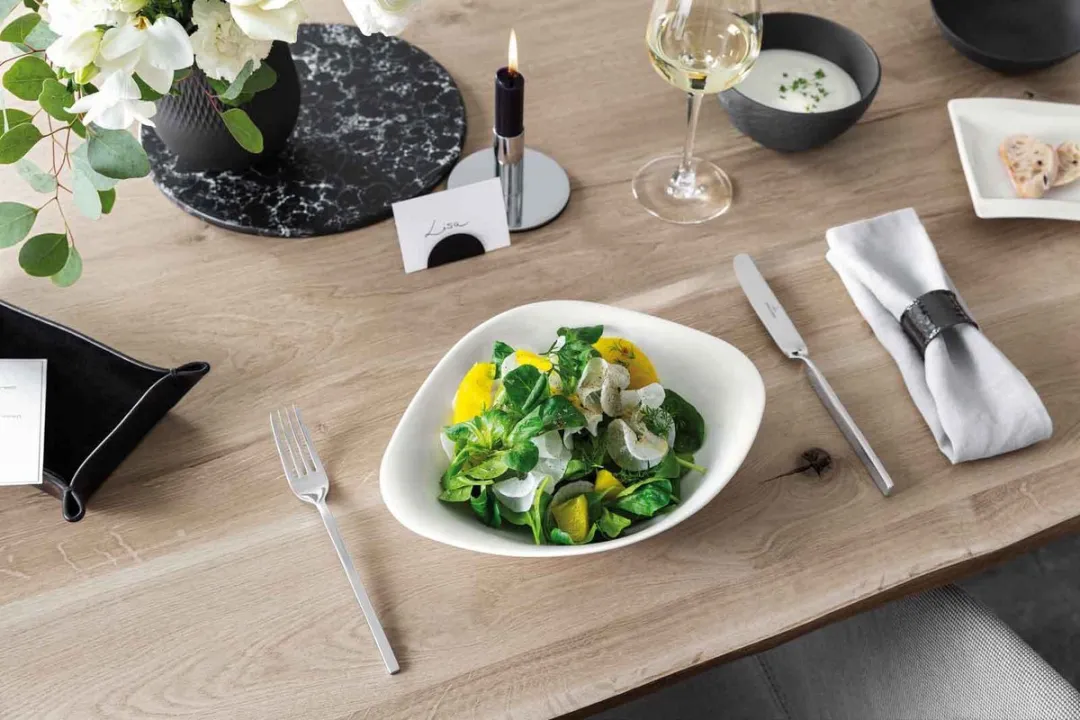 Villeroy & Boch Vapiano Saladeschaal 2-delig - Wit
