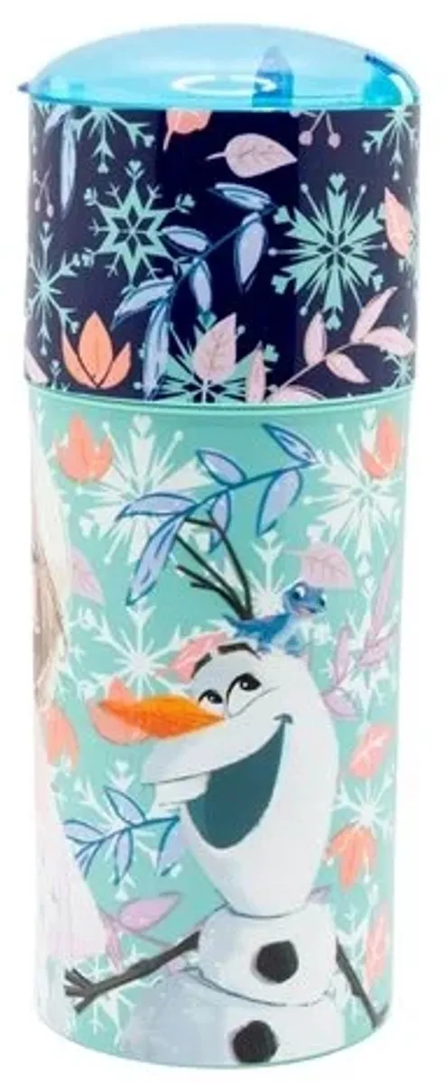 Disney Frozen Drinkbeker Elsa Anna Olaf 350ml - Roze/Blauw/Wit