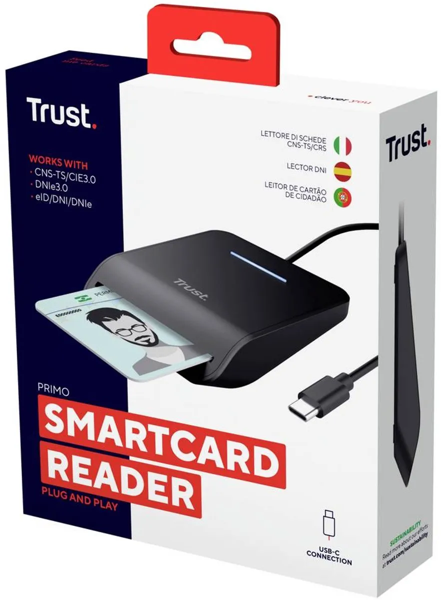Trust Primo Smartcardlezer 26061