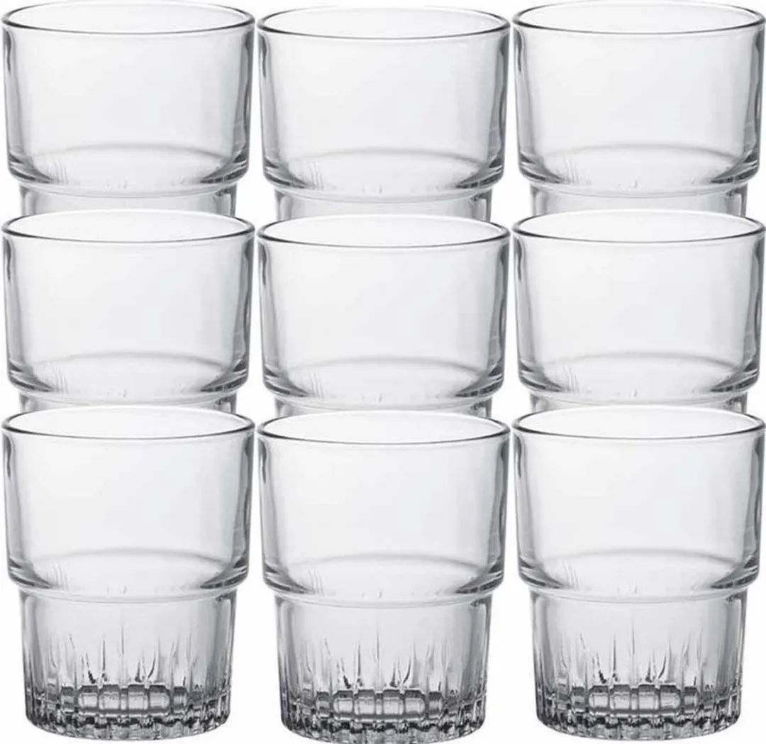 Duralex Empilable Koffieglazen 200ml - 24 Stuks