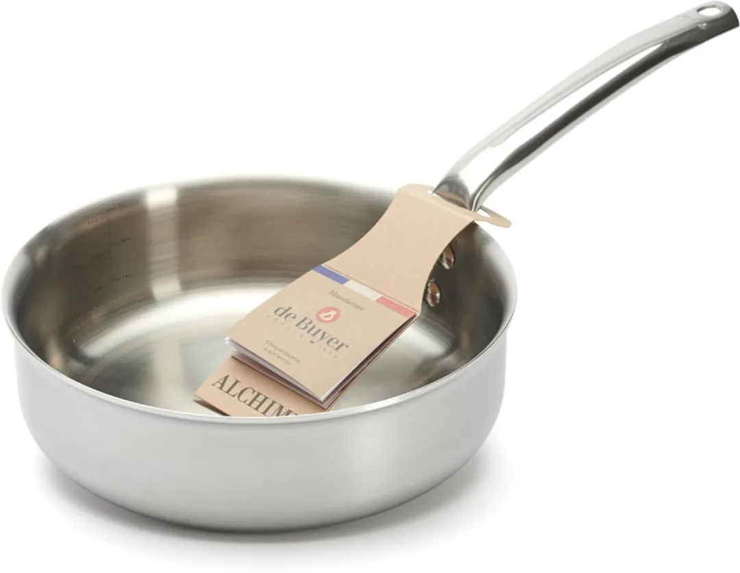 DeBuyer Alchimy Sauteerpan 24cm - RVS