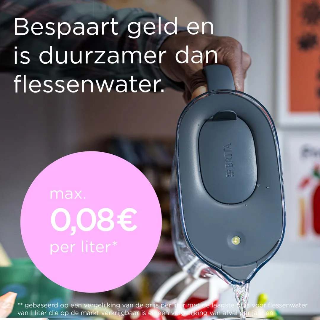 BRITA Style Essential XL Waterfilterkan - Blauw + 1 MAXTRA PRO Kalk Expert
