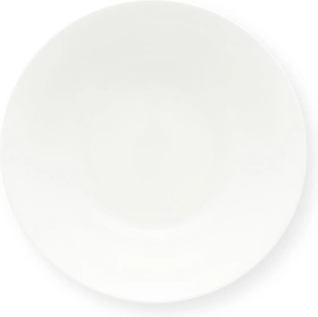 vtwonen Basic Pastakommen Set 6 Stuks - Ø20cm - Porselein - Wit