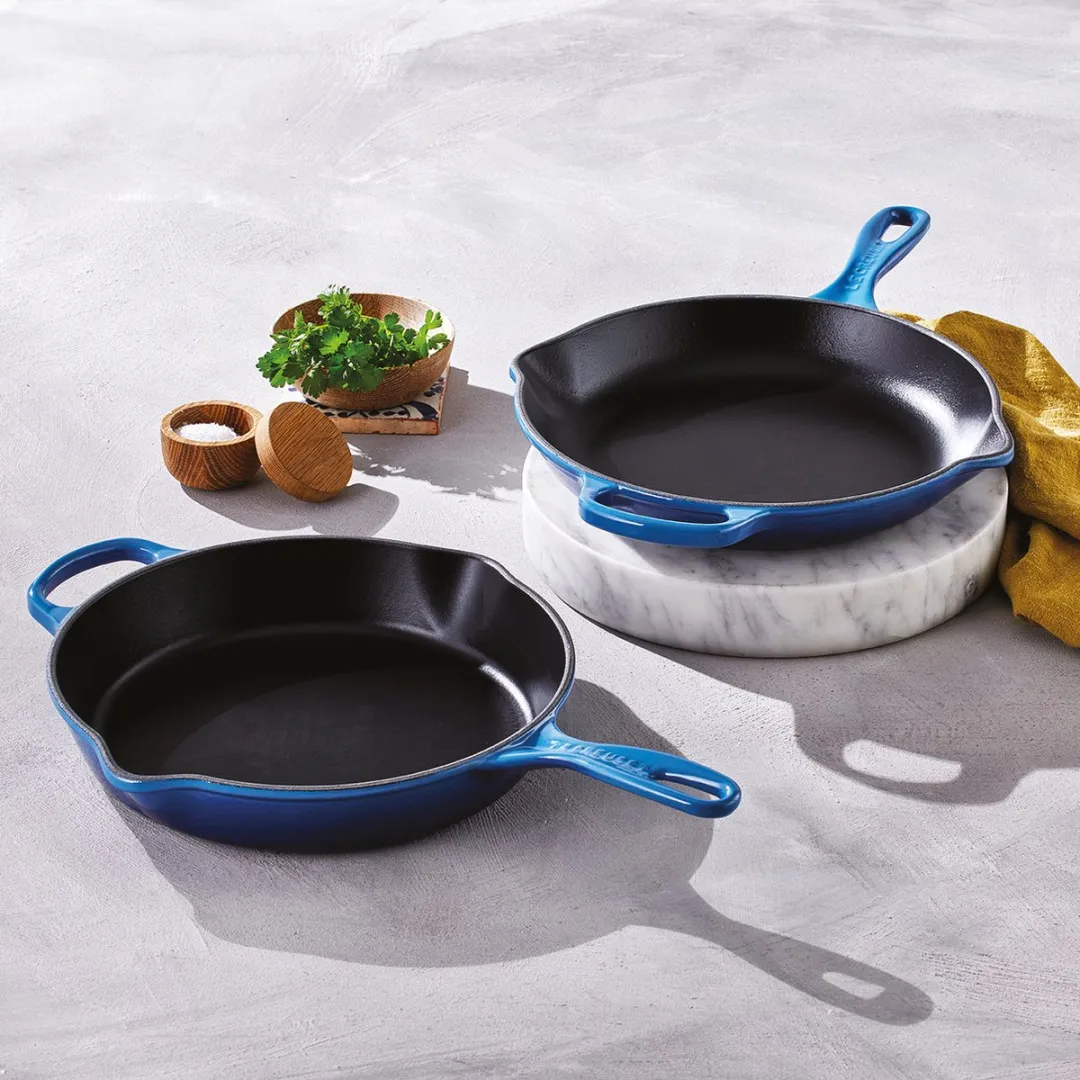 Le Creuset Skillet Signature Azure Ø26cm - Blauw