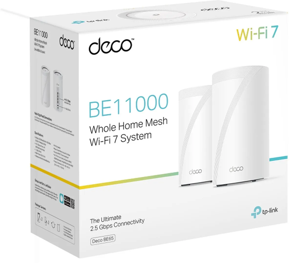 TP-Link Deco BE65 Mesh WiFi 7 - 2-Pack