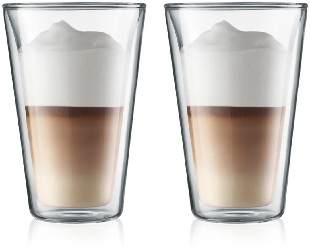 Bodum Dubbelwandige Latte Macchiato Glazen 400ml