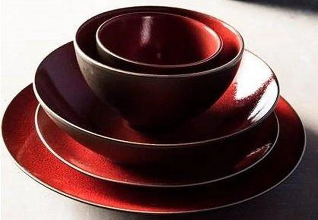 Palmer Bord Lava 27cm - Bruin Stoneware