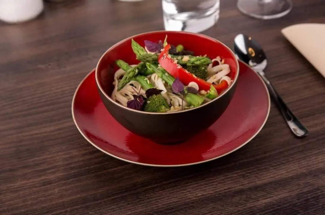 Palmer Bord Lava 27cm - Bruin Stoneware