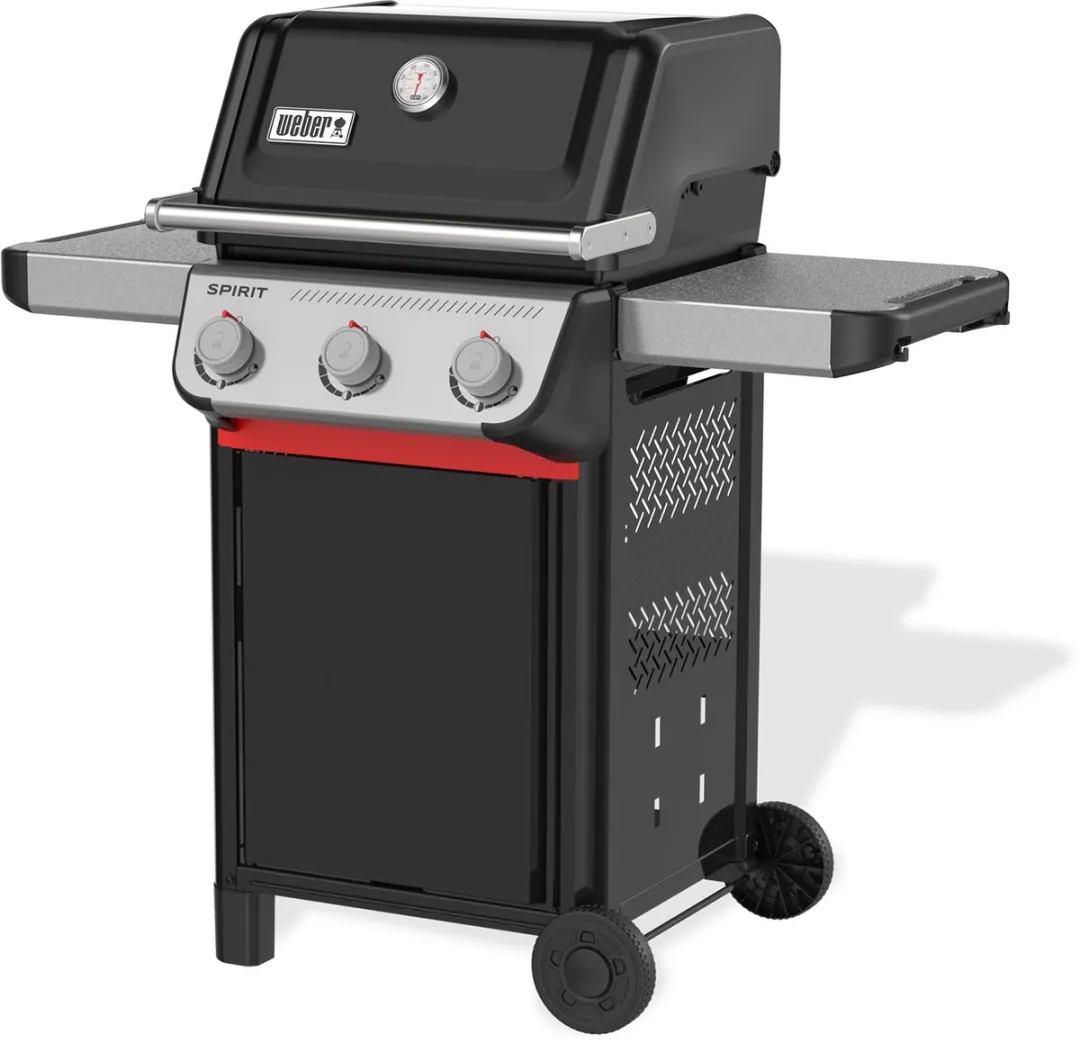 Weber Spirit E-310 Gasbarbecue - 3 Branders - 12 Hamburgers - Zwart