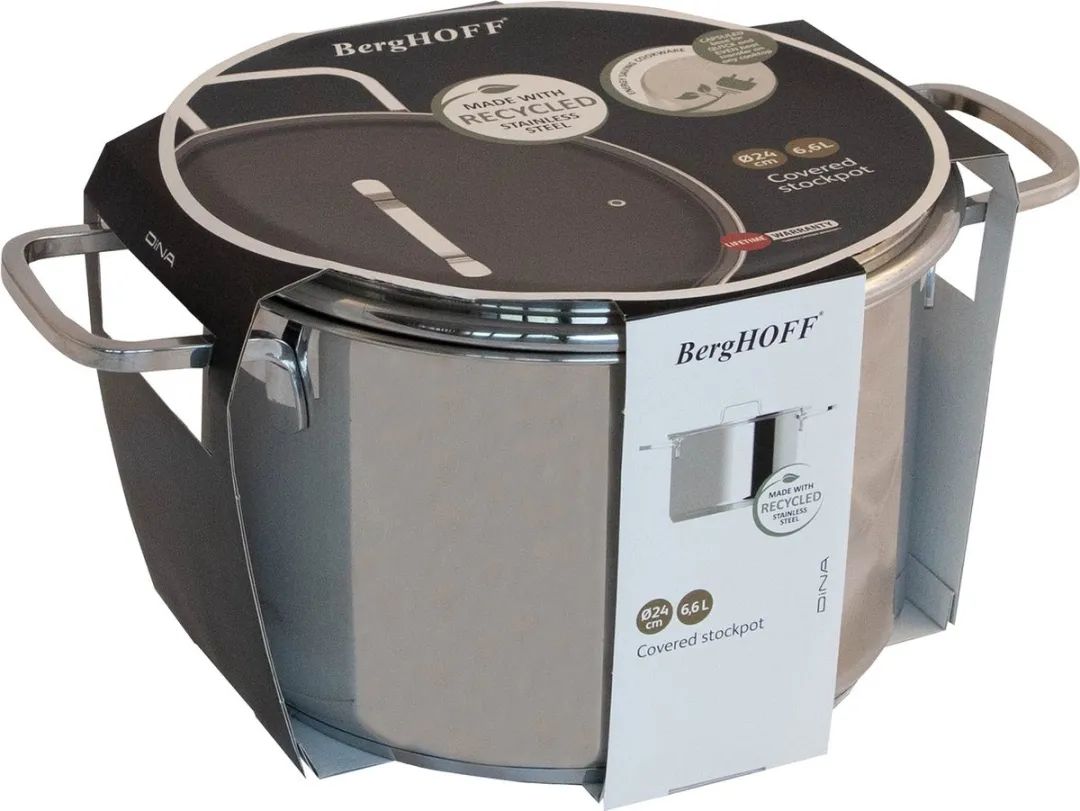 BergHOFF DiNA Kookpot Helix - 6,6L - Metaal - afbeelding 6 van 6