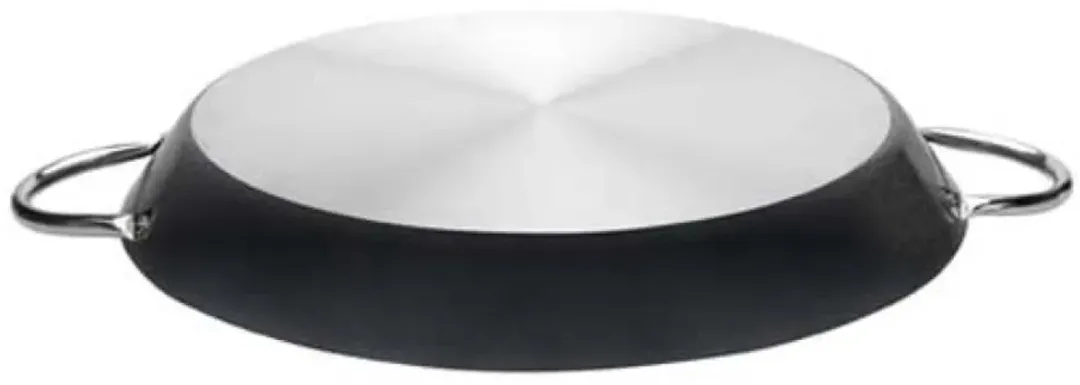 Ibili Nero 50cm Paellapan - Zilver