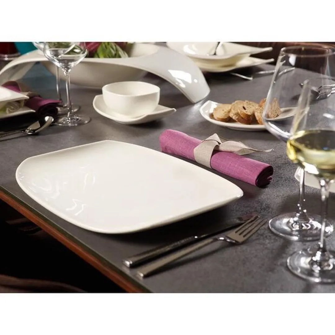 Villeroy & Boch Urban Nature Gourmetbord 36x27.5cm - Wit