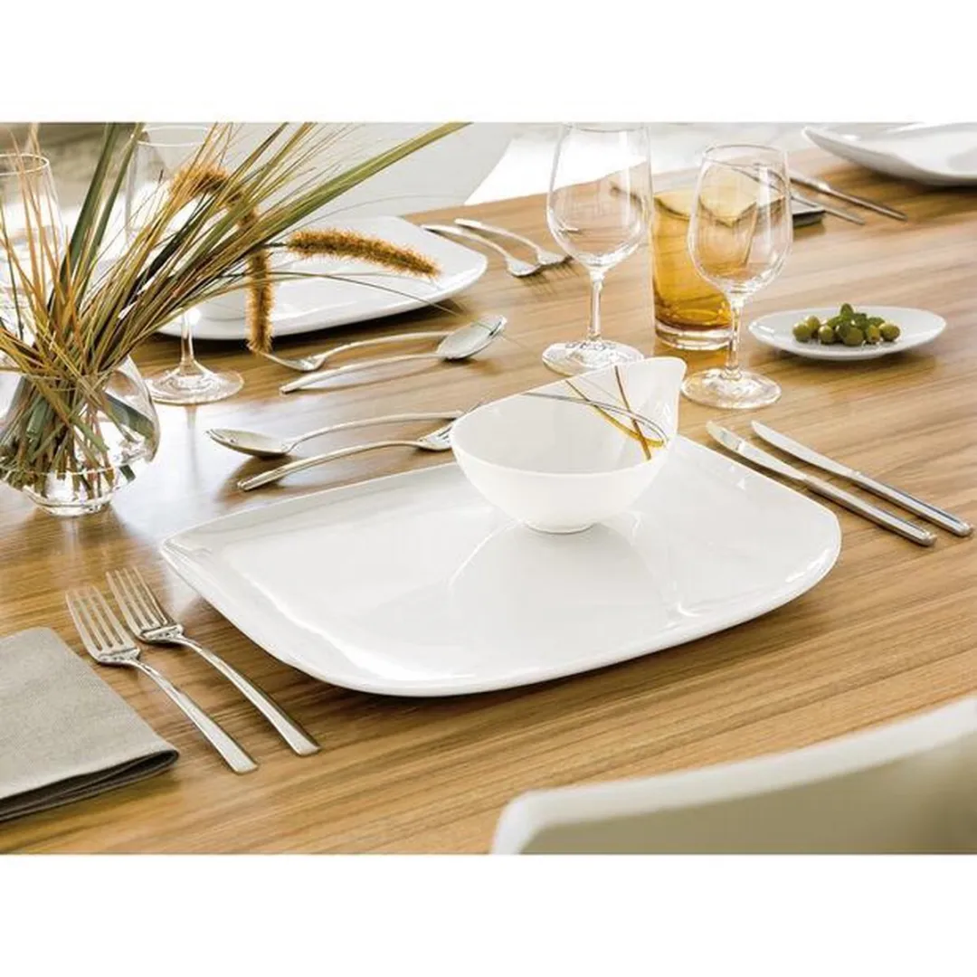 Villeroy & Boch Urban Nature Gourmetbord 36x27.5cm - Wit