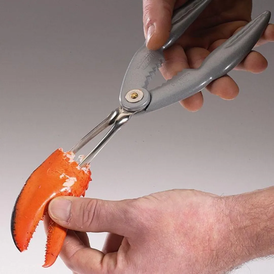 Westmark Kreeftenkraker met pincet - 21,1 cm - Zilver