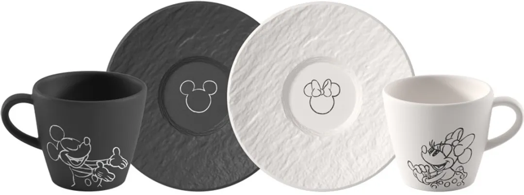 Villeroy & Boch Manufacture Rock Espressotassen Set