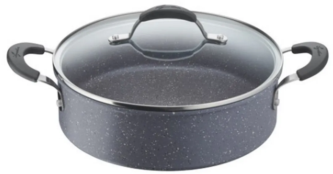 Lagostina Koekenpan 26cm Antiaanbak - Grijs/Zwart