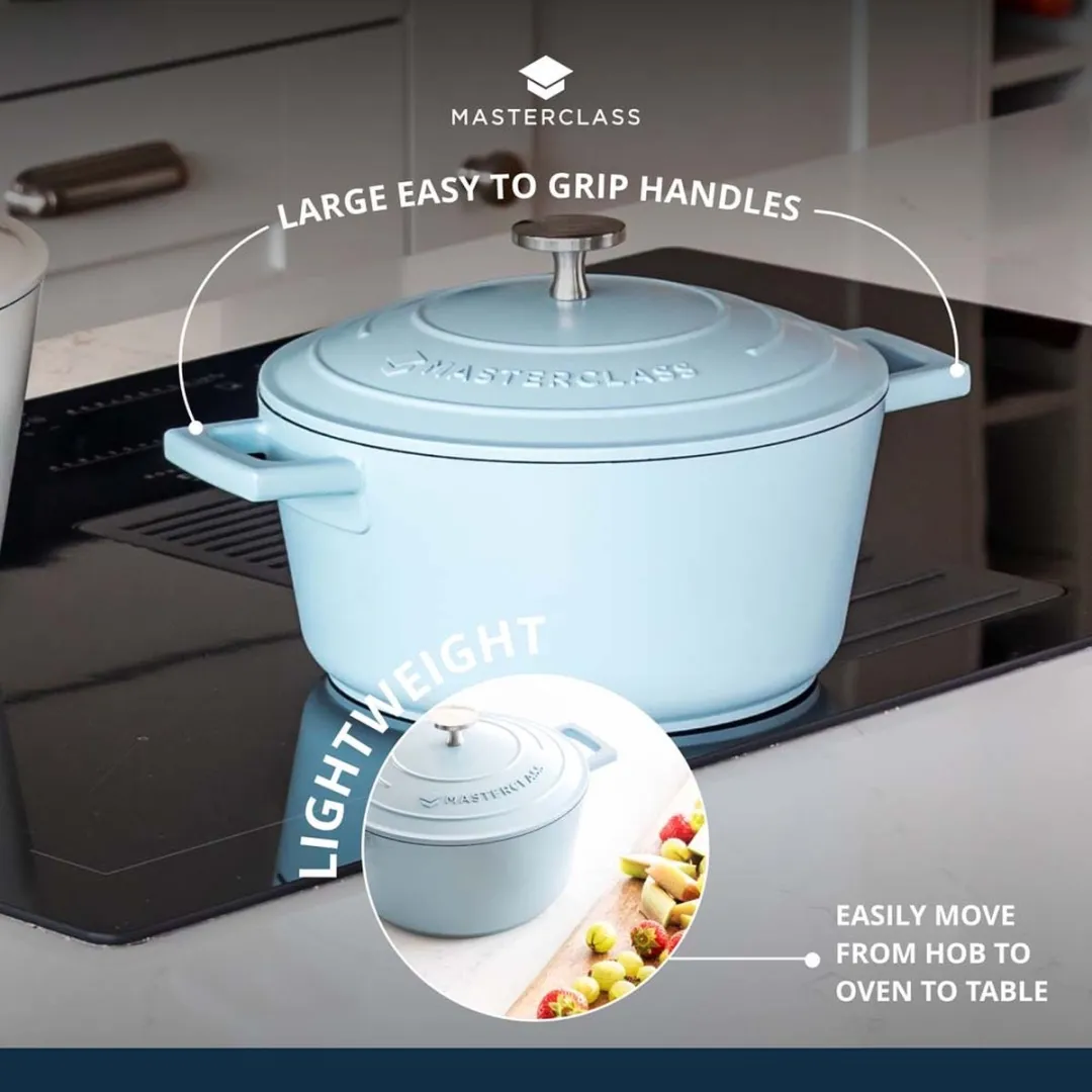 Masterclass Braadpan 24cm 4L - Hemelsblauw