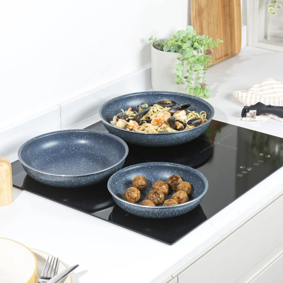Russell Hobbs Smart Clip Bakpan-set 3-delig - Blauw