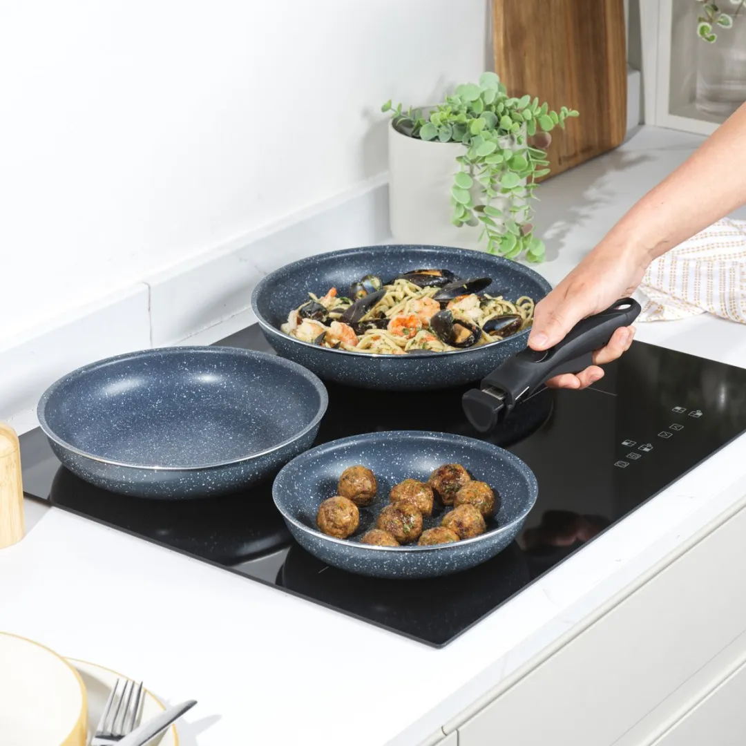 Russell Hobbs Smart Clip Bakpan-set 3-delig - Blauw